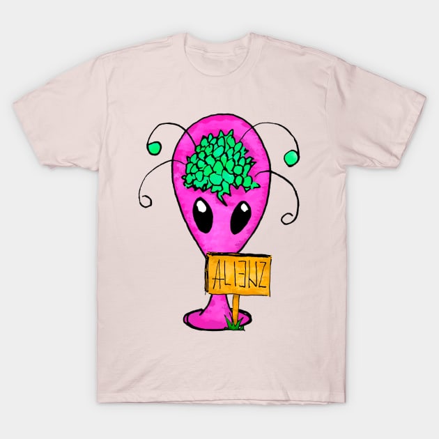 Alien T-Shirt by MerryDee